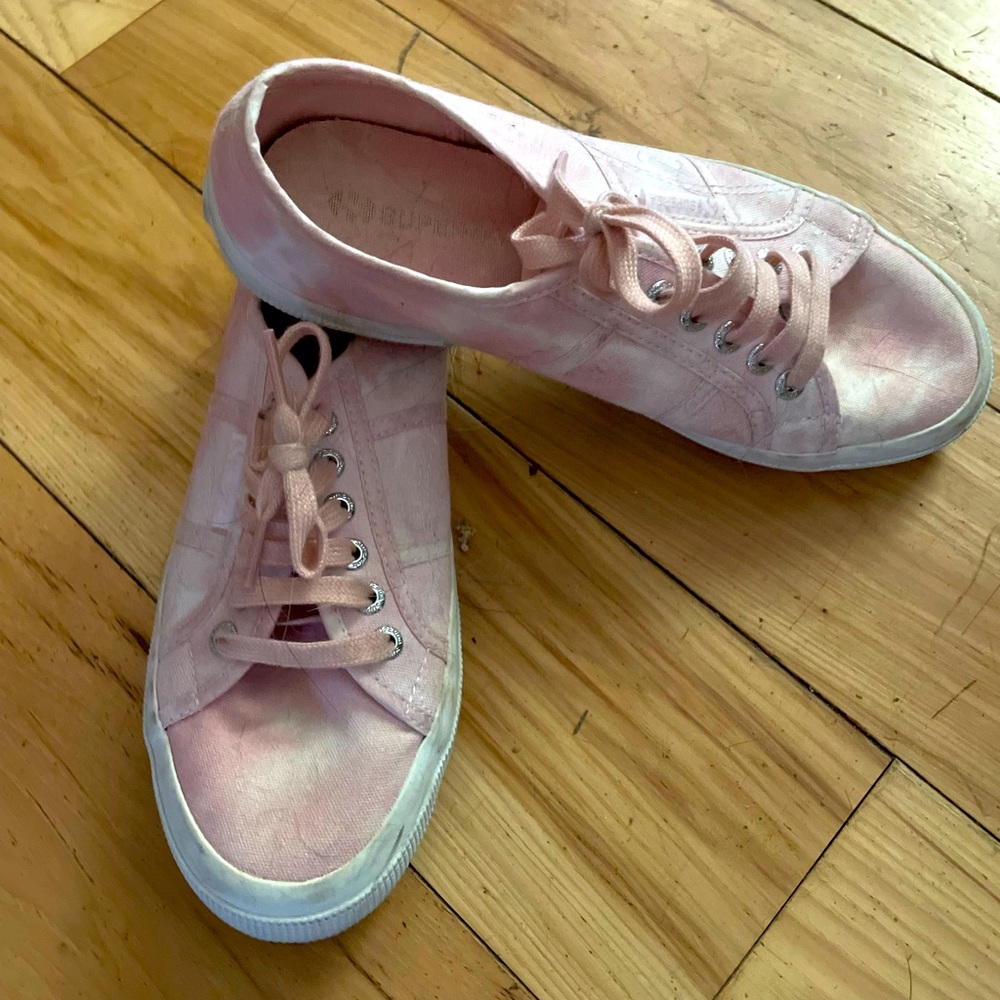 Superga canvas pink multicolor-SZ 8.5